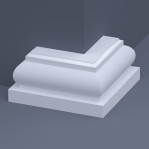 База пілястри ФБП 1 кутова (h 145)