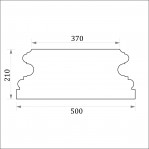 База пілястри ФБП 7 кутова (h 210)