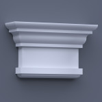 Капітель пілястри ФКП 4 (h 250)