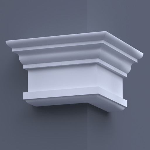 Капітель пілястри ФКП 3 кутова (h 250)