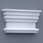 Капітель пілястри ФКП 10 (h 280)