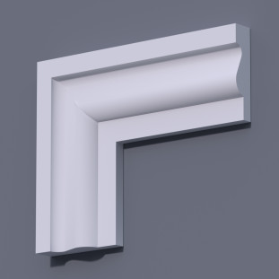 Фасадный молдинг (наличник) ФМ 1 (h 100)