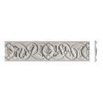 Фриз з гіпсу Ф-106 h260мм