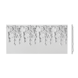 Фриз з гіпсу Ф-122 (без обрамлення) h410мм