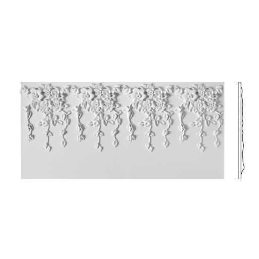 Фриз з гіпсу Ф-122 (без обрамлення) h410мм