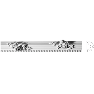 Фриз з гіпсу Ф-24 h105мм