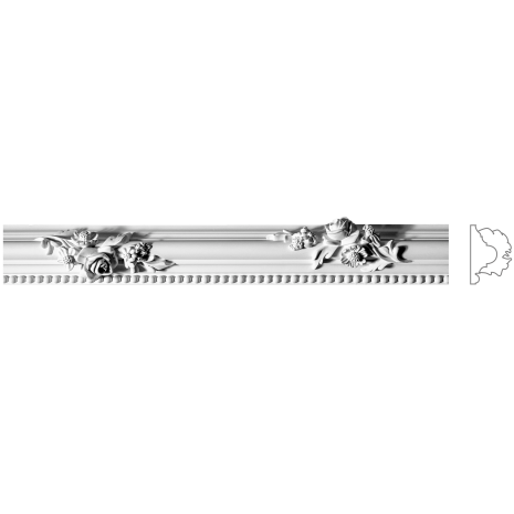 Фриз з гіпсу Ф-24 h105мм