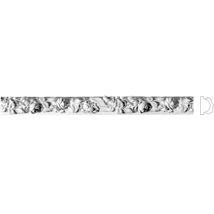 Фриз з гіпсу Ф-55а h40мм