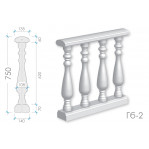 Балюстрада з гіпсу Гб-2 h750 мм