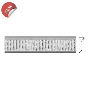 Карниз з гіпсу к-300 h272х75мм