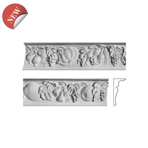 Карниз з гіпсу к-307 h160х60мм