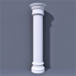 Стволи колон із пінополістиролу, пінопласту