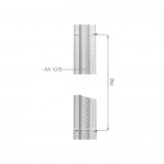 Пілястра з гіпсу ка-107б
