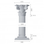 Колона з гіпсу ка-31 (1/2)