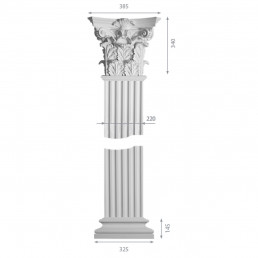 Пілястра з гіпсу ка-97