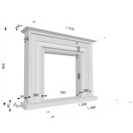 Декоративний камін №11