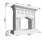 Декоративний камін №13 а
