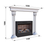 Декоративний камін №17