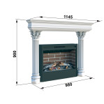 Декоративний камін №18