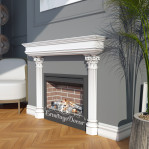 Декоративний камін №18