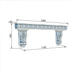 Декоративний камін №20 б