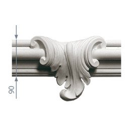 Ліпнина середник з гіпсу с-182