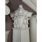 Квадратна колона з гіпсу ка-67