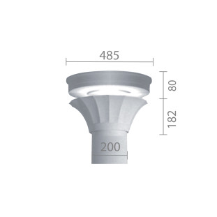 Капитель кп-39 (энтазис)