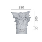 Капитель кп-66 (энтазис)