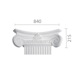 Капітель колони кп-78 (квадратна)