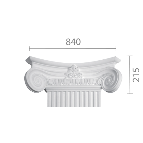 Капітель колони кп-78 (квадратна)