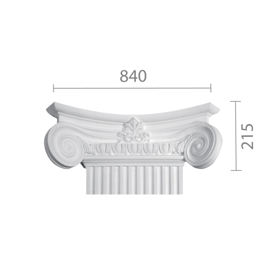 Капітель колони кп-78 (квадратна)