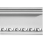 Карниз з гіпсу к-170 h100х57мм