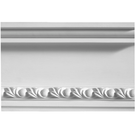 Карниз з гіпсу к-170 h100х57мм