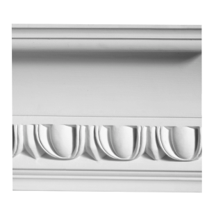 Карниз з гіпсу к-174 h110х105мм