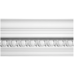 Карниз з гіпсу к-22 h158х122мм