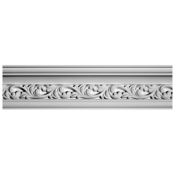 Карниз з гіпсу к-23 h70х80 мм. 