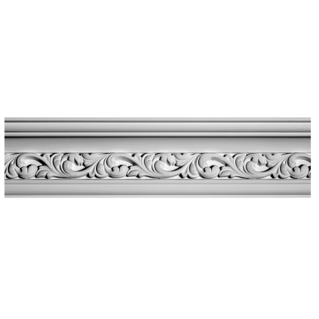 Карниз з гіпсу к-23 h70х80 мм. 