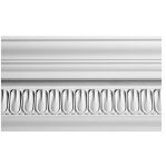 Карниз з гіпсу к-30 h165х125мм