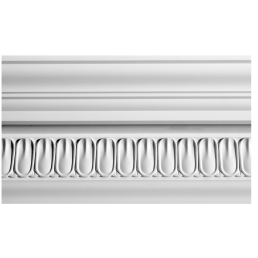 Карниз з гіпсу к-30 h165х125мм