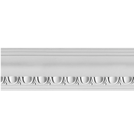 Карниз з гіпсу к-35 h84х80мм