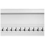 Карниз з гіпсу к-41 h155х135мм