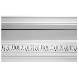 Карниз з гіпсу к-53 h115х185мм