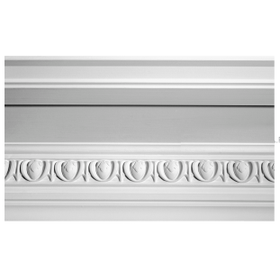 Карниз з гіпсу к-53 h115х185мм