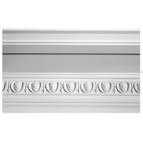 Карниз з гіпсу к-53 h115х185мм