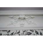 Карниз з гіпсу к-125 h185х185мм