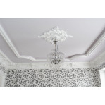 Карниз з гіпсу к-125 h185х185мм