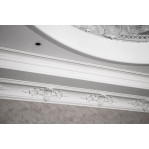 Карниз з гіпсу к-125 h185х185мм