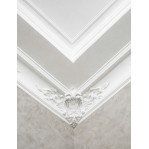 Карниз з гіпсу к-125 h185х185мм