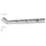 Карниз з гіпсу к-250 h120х125мм